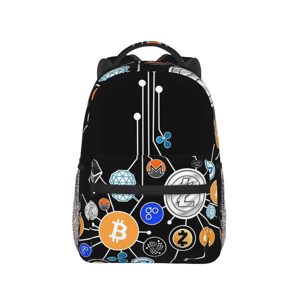 

Cryptocurrency Bitcoin Altcoin Blockchain Ethereum Backpack Hot Sale Daypack Large Capacity Kid BookBag School Bag Shoulder Bags