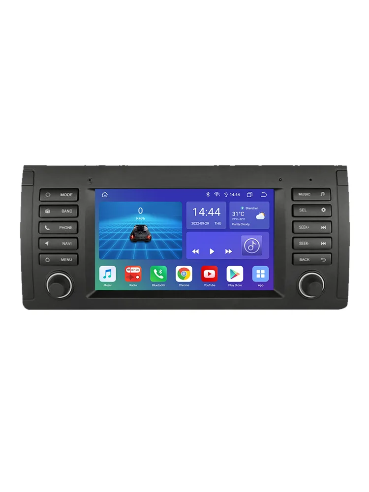 Hizpo 8G 128G 2Din Android 13 Auto Radio Für BMW E39 E53 M5 1995-2003 Auto multimedia GPS Drahtlose CarPlay AUTO DSP 4G-LET WIFI BT