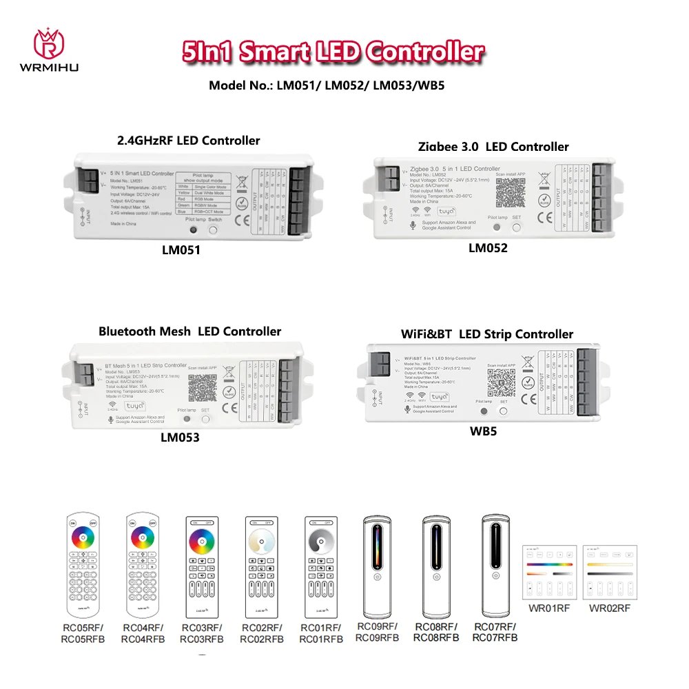 DC12-24V WB5 2.4Ghz…