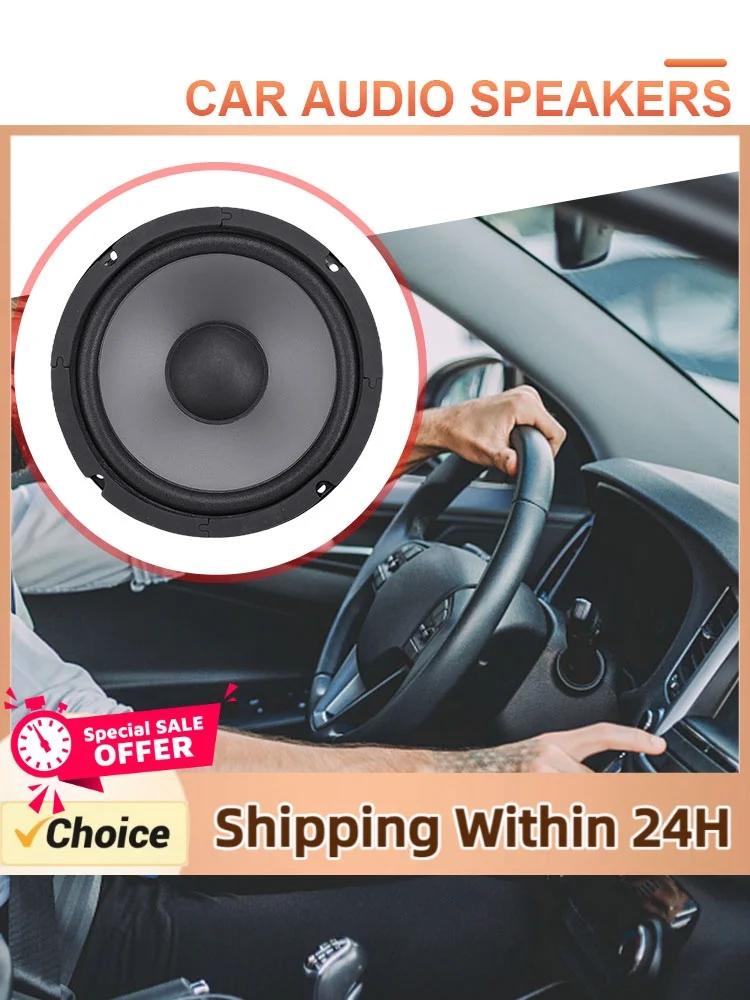 4/5/6 Inch Car HiFi Coaxial Speaker 400W 500W 600W Subwoofer Speakers Car Subwoofer Stereo for Vehicle Automobile