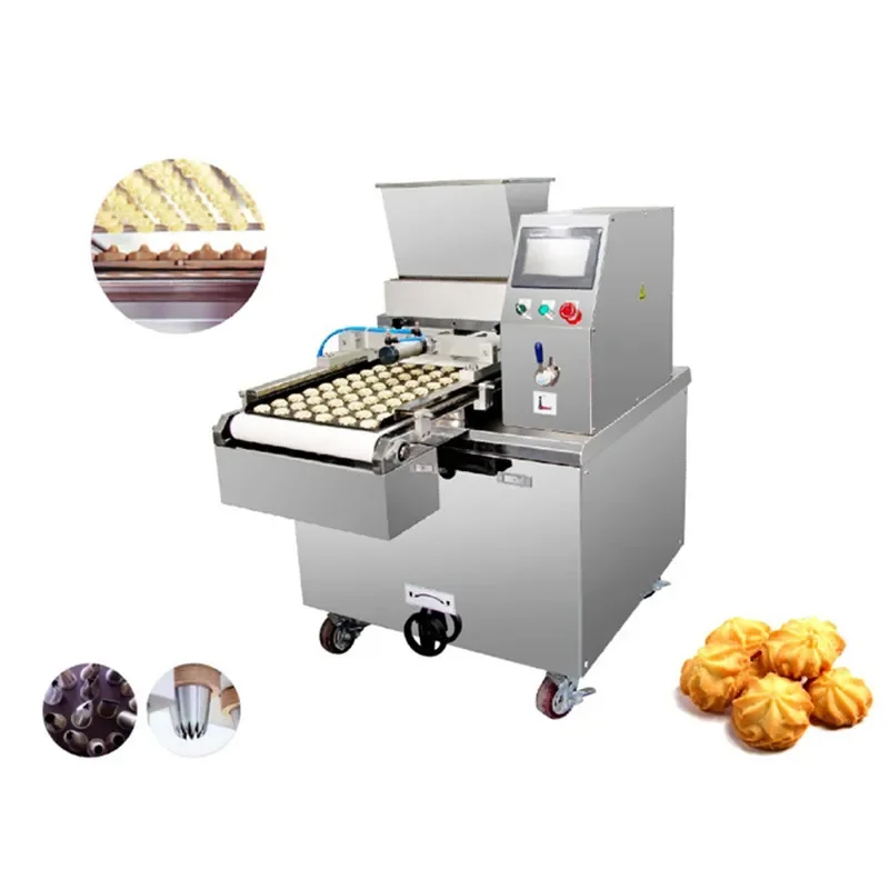 Automatic Mini Biscuit Cookie Depositor Machine Industrial Rotary Cookie Biscuit Making Machine For Supplier