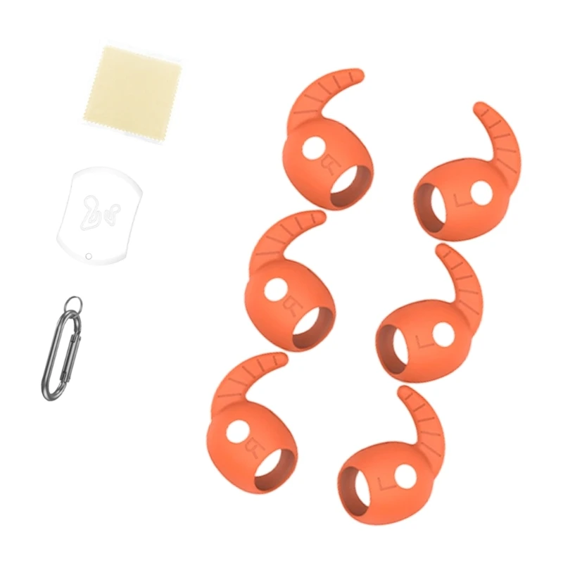 Multipurpose Ergonomic Silicone Ear Tips For Wireless Earbuds Ensuring Gentle Fit and Reduced Discomfort Experience