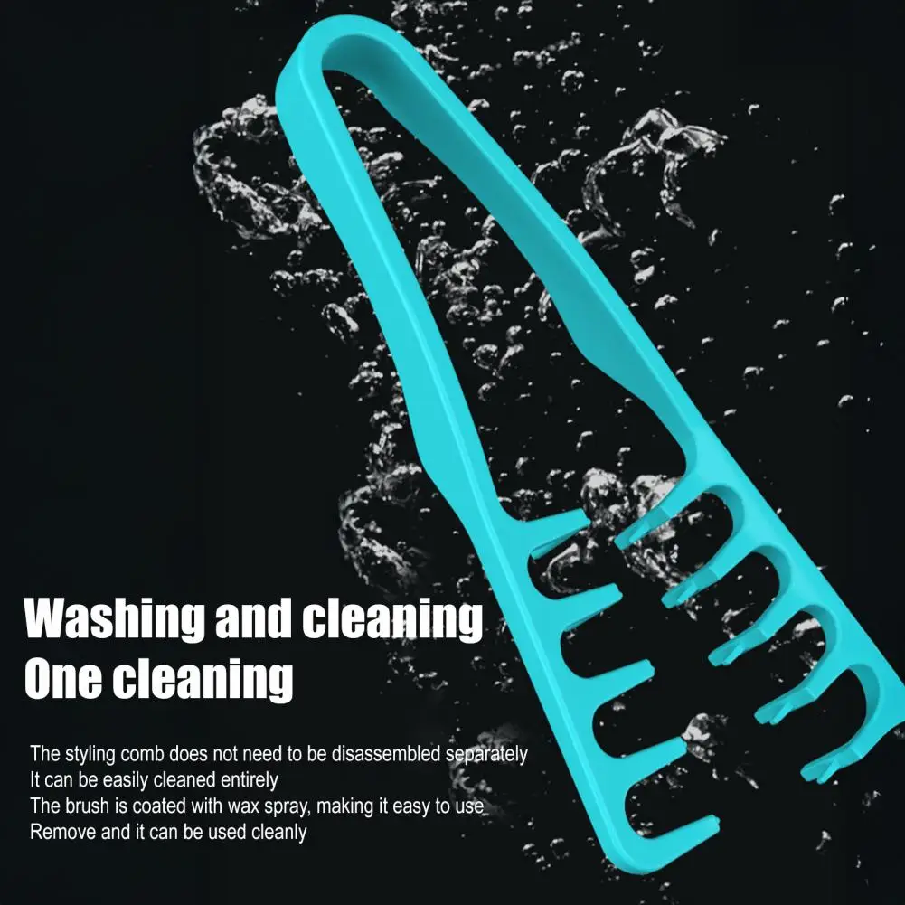 

2/3Pcs Hair Volumizing Texture Comb Wide Tooth Fluffy Hair Styling Comb Roots Lift Volume Tool Women Men Bangs Seam Grooming 95