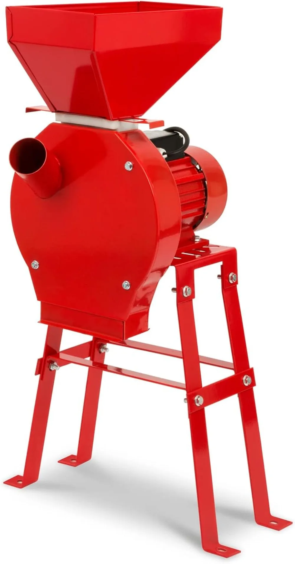 EBERTH Molino de cereales eléctrico - Con potente motor eléctrico de 1100 vatios, rendimiento de 240 kg/h, triturador con afilad