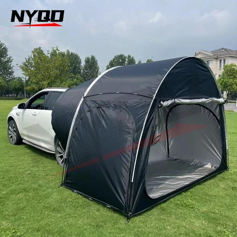 

Car Rear Tent with Floor SUV Back Tent Stand Freely Hatchback Generous Vertical Height Reliable in AllElements палатка к машине