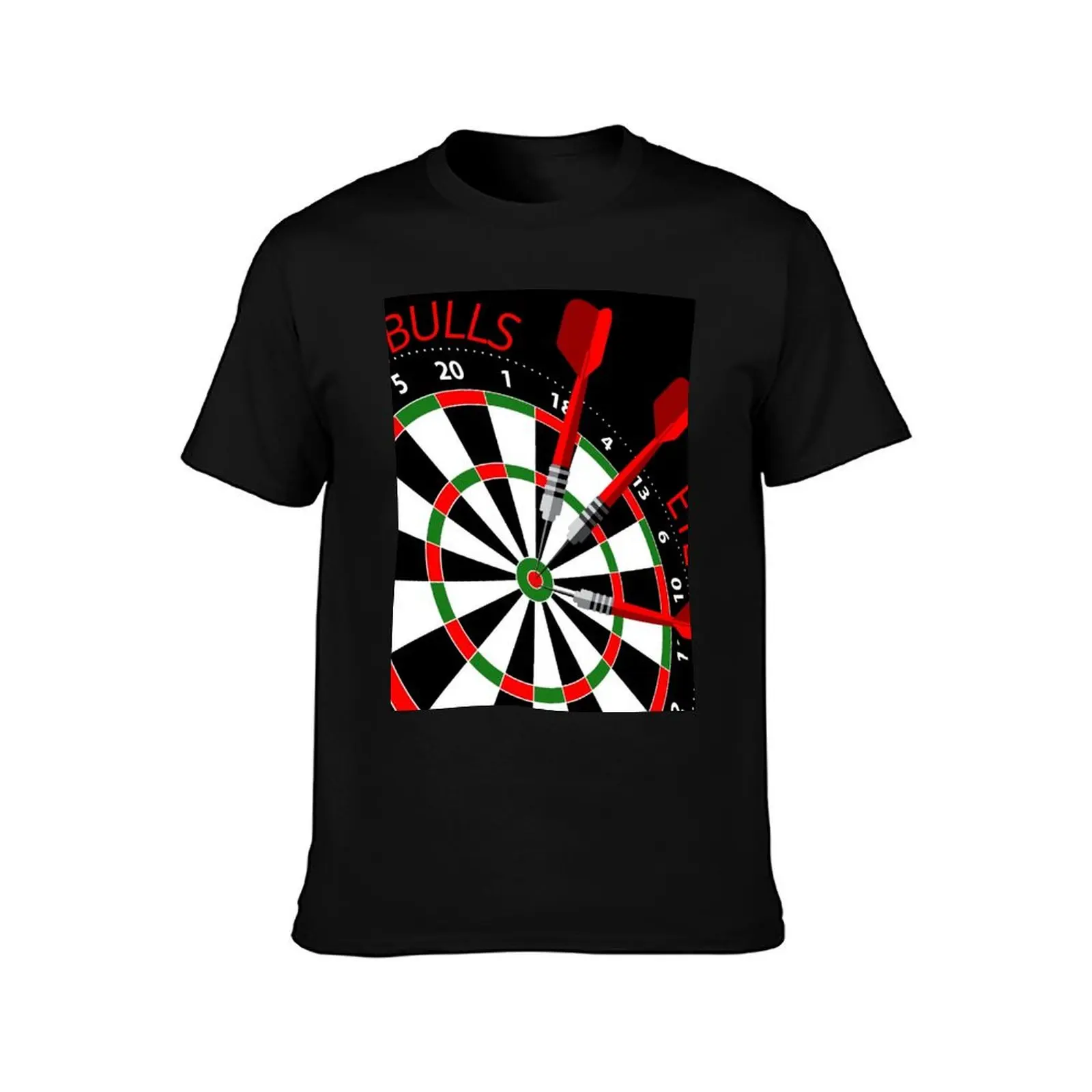 Dartboard Bullseye T-Shirt Street Art Print Tee Shirt T-Shirt