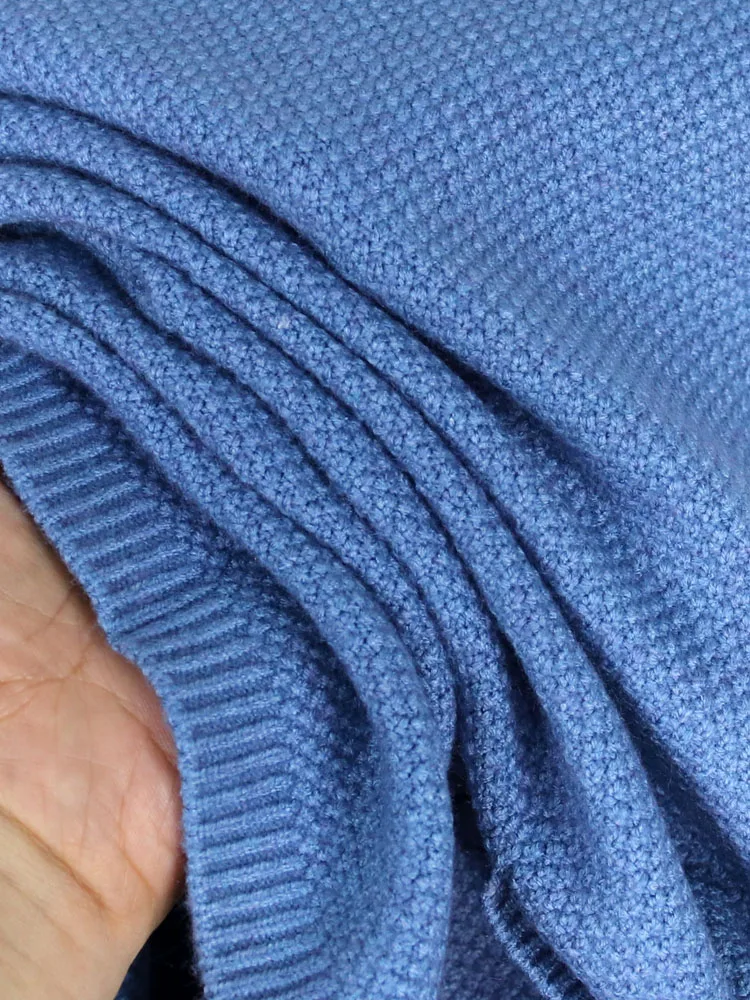 

Women's Loose Fitting Knitwear Outerwear Vest Layering Sweater Coat Tail Buttoning Sle Versatile round Ne Knitted Material