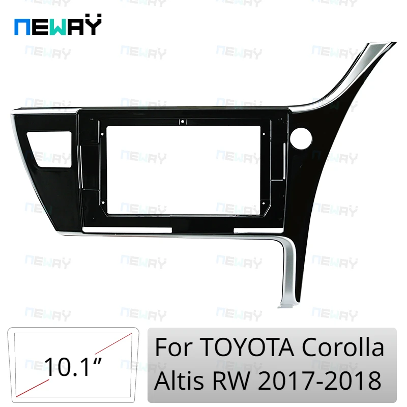 

Рамка Fascia 10,1 "для TOYOTA Corolla RW Altis RW 2017-2018, панель для крепления приборной панели