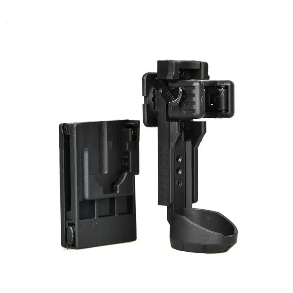 

360° Rotating Rotating Flashlight Holder Quick Unplug Lightweight Flashlight Belt Holder Stable Sturdy Flashlight Cover