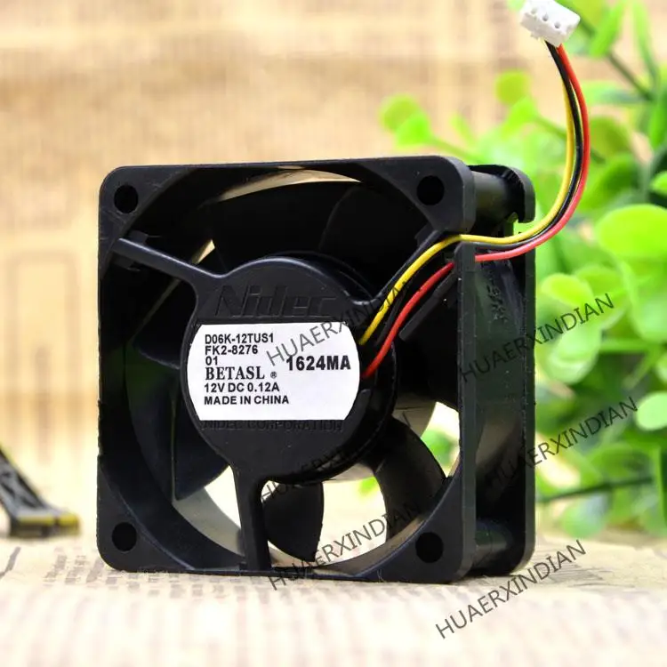 

New D06K-12TUS1 12V 0.12A 6CM 6025 Cooling Fan Assembly Kit