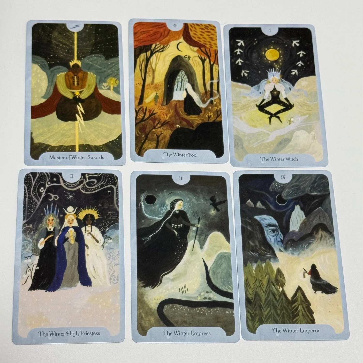 

Seasons of The Witch: Winter Tarot, 78-карточная колода, издание для гадания, карты для настольной игры
