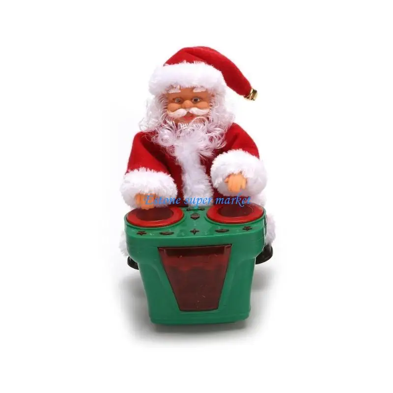 090B Electric Moving Santa Clause Musical Santa Christmas Toy Decoration Doll
