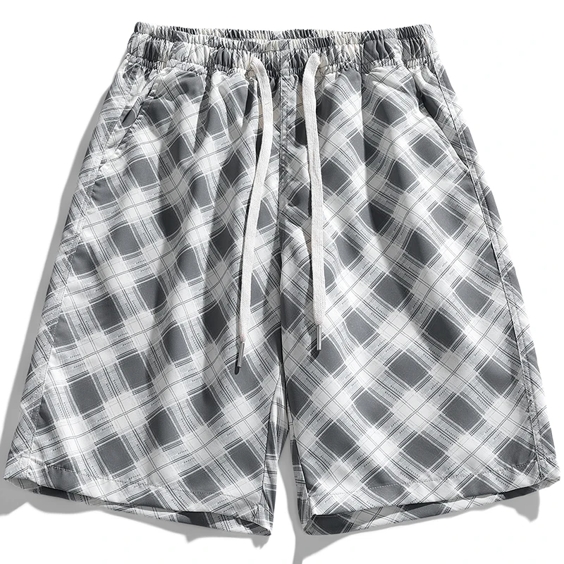 Summer Beach Pants Men's New Quick-drying Pants Fashionable Trendy Sports Shorts Loose Running Five-point Pants