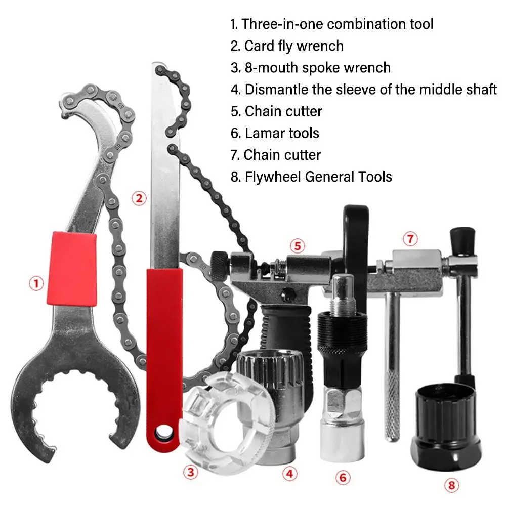 

Инструменты для обслуживания велосипедов, набор инструментов для ремонта велосипедов, искусственные многофункциональные экстракторы для кассеты