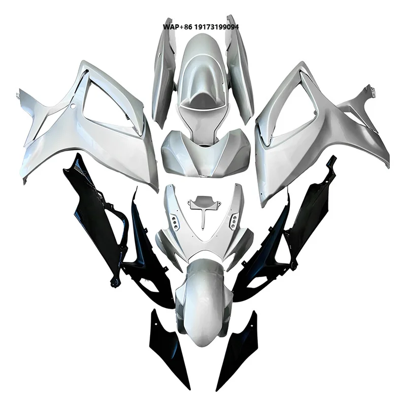 

Silver Black Fairing Kit Fit for 2006 2007 GSXR 600 750 K6 ABS Plastic Body Kit