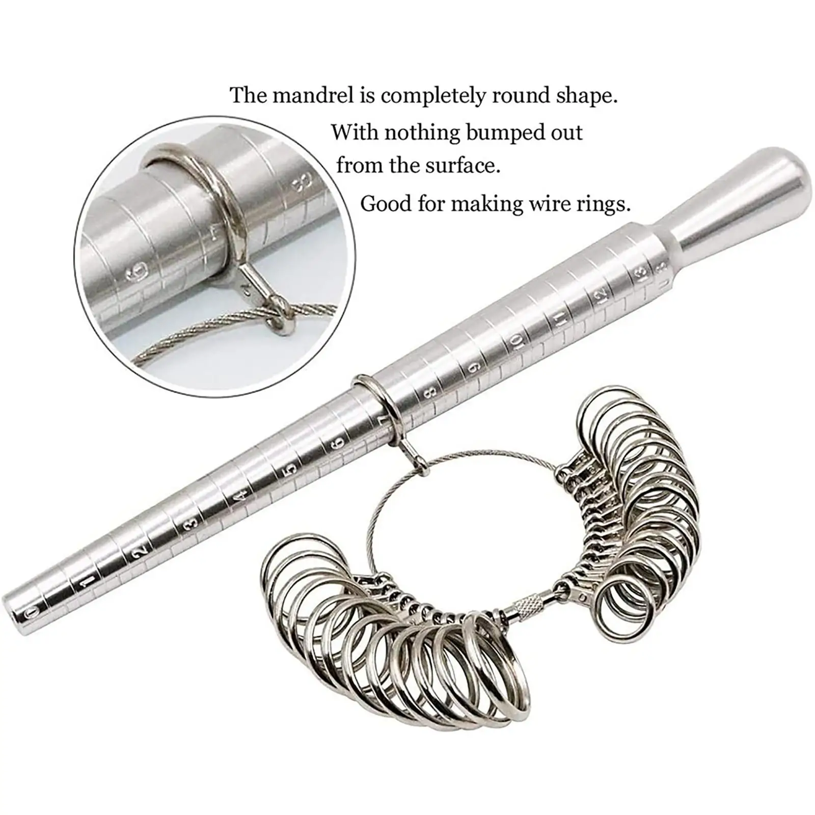 

Professional Alloy Gauges for Accurate Measurement of US Sizes 0 to 13