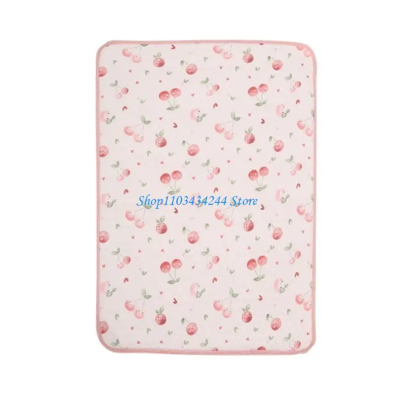 

Детские пеленальные коврики, водонепроницаемые хлопковые коврики для пеленания, портативные и моющиеся детские постельные милый