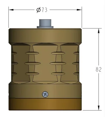 60GHz PCR millimeter wave radar sensor, water level gauge, liquid level gauge