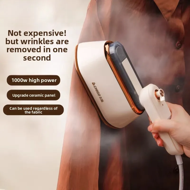 Handheld iron, portable handheld small garment steamer, steam iron for removing wrinkles from new clothes