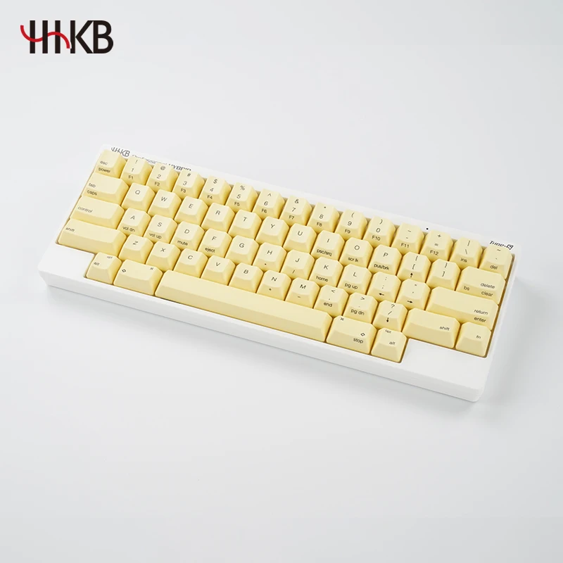 Dandelion Keycaps Custom PBT Simple Green/yellow/white/black Color 60keys Key Cap for Mechanical Keyboard Accessories Gaming