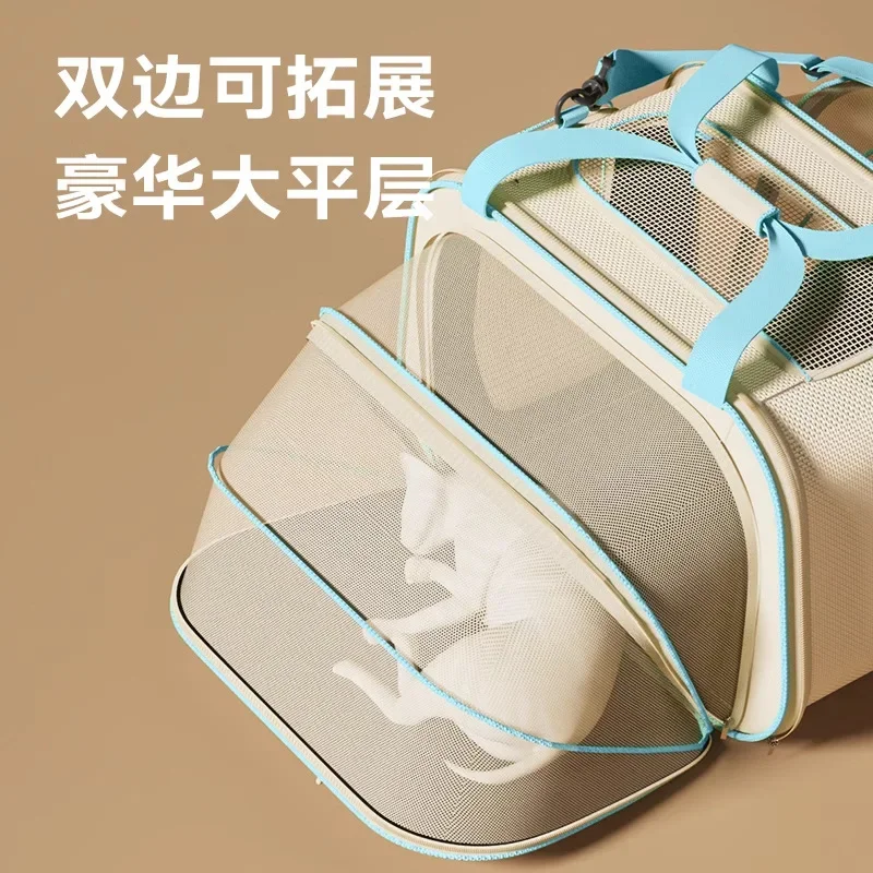 

Cat Backpack Small Dog Large Capacity Portable Crossbody Anti-Stress