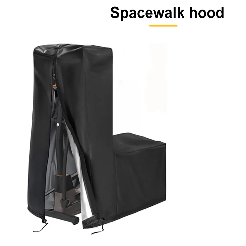 1pc Space Walking Instrument Cover Silver-coated Oxford Cloth Waterproof Treadmill Cover Running Machine Dust Proof Shelter