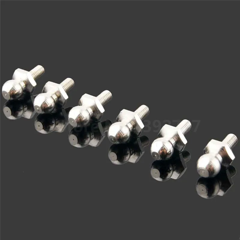 6 Pieces HSP Spare Parts Accesorries 02038 Ball Head Screw Fit RC Car 1/10 4WD Model Buggy Truck