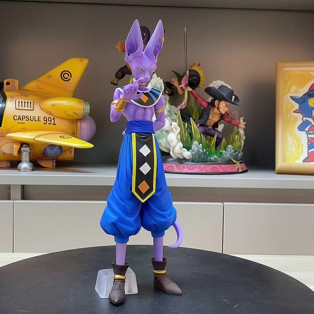 Dragon Ball  24cm Animel Z Beerus Figure God of Destruction Beerus  Figurine PVC Action Figures Collection Model Toys Gifts