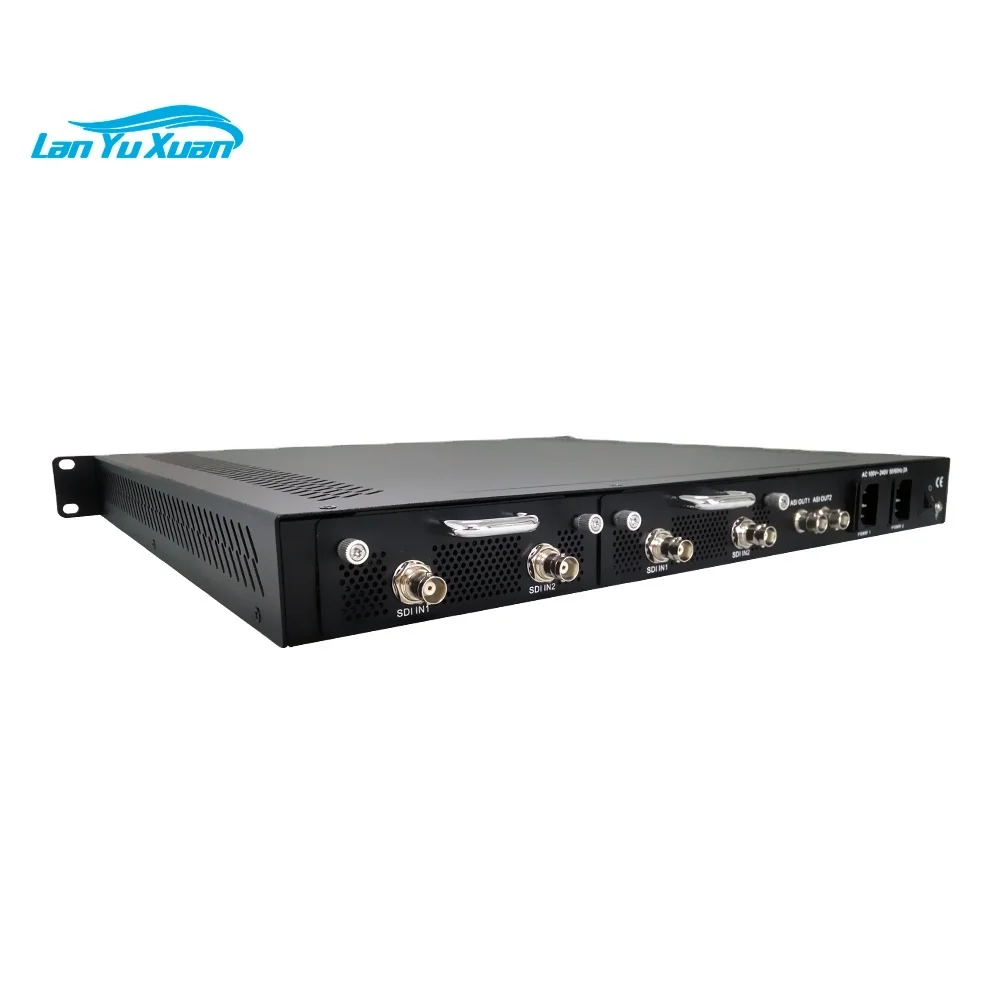 ENC3445 MPEG2 H.264 1080P HD-SDI to UDP RTP ASI Encoder with Low latency and AC-3 Audio