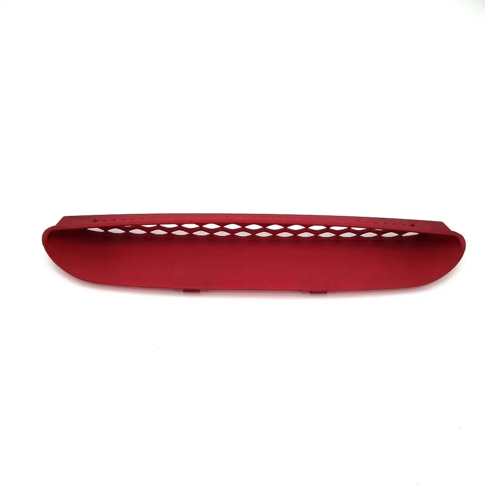

For 2015-2020 Dodge Charger SRT Car Hood Scoop Bezel Center Grid Grille Trim Red
