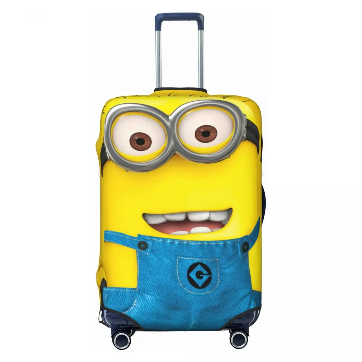 

Cartoon Minions Travel Luggage Cover Elastic Suitcase Cover Protector Fit 18-32 Inch
