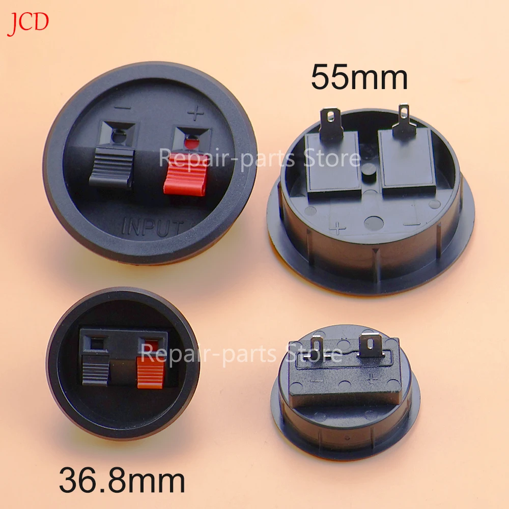1 piece black Connector Terminal Audio Speaker Terminals Plug Socket Clip Audio Speaker Terminals Breadboard Clips
