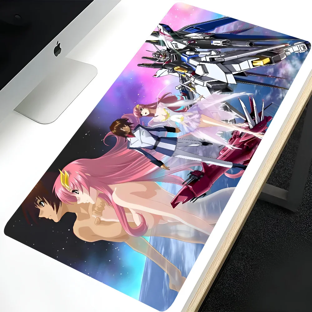 

HOT Animation Gundam Lacus Clyne Non-slip Mouse Pad Suitable For Office Computers Laptops E-sports Game Desk Mats XXL Keyboard