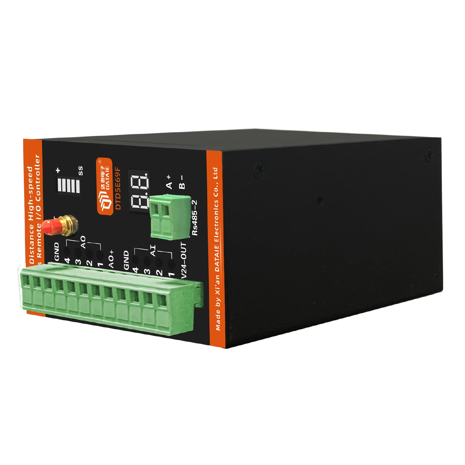 

DTD5E69F-44 AI/AO Transmitter-receiver 50km Long Distance High-speed Wireless Remote I/O Controller Analog Signal