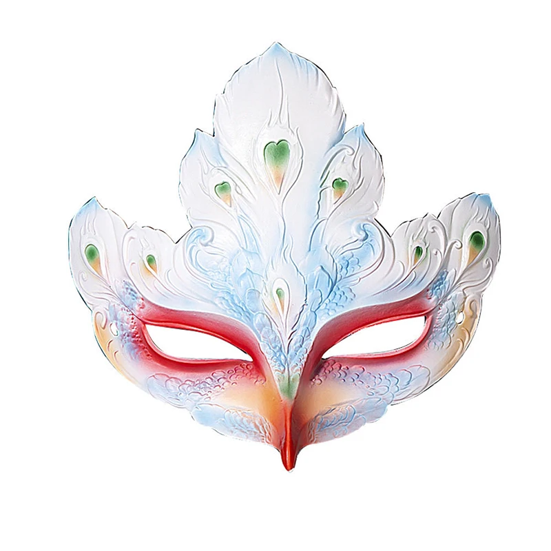 Luxurious Hand Painted Phoenix Women Masquerade Masks Party Prom Dress Up Retro Hanfu Accessories Girls Gifts Mardi Gras Cosplay