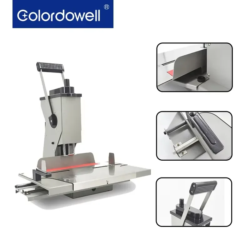 2026 Hot！ WD50 Tabletop Electric Round Single Hole Puncher Paper 50mm Thickness Notebook 1 Hole Punching Machine - view 6