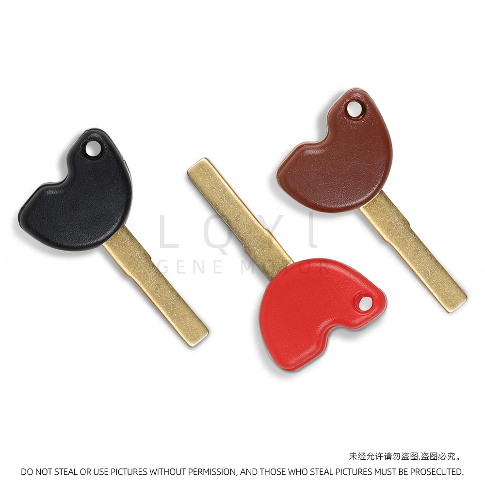 3 قطعة مفتاح فارغ للدراجات النارية استبدال مفاتيح غير مقطوعة لفيسبا بياجيو 3VTE GTV GTS 125 250 300 795 جيليرا نيكسس 500 MP3 250 بيفرلي 350 #6