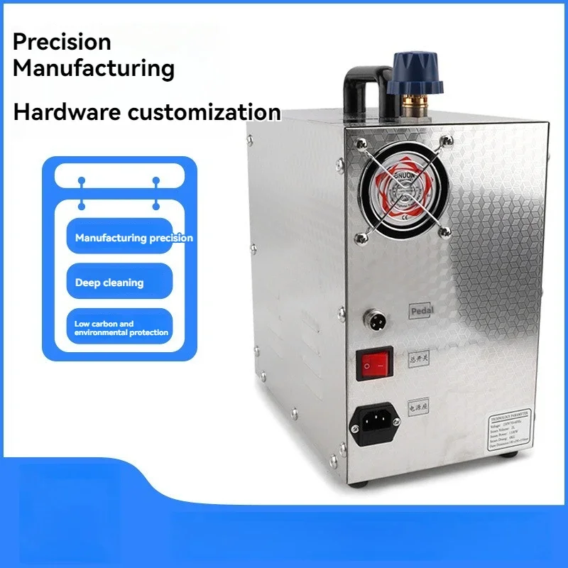 Jewelry Cleaner Machine, Professional Jewelry Steam Cleaner Machine 1300W 2L, Stainless Steel Jewelry Cleaning Equipment
