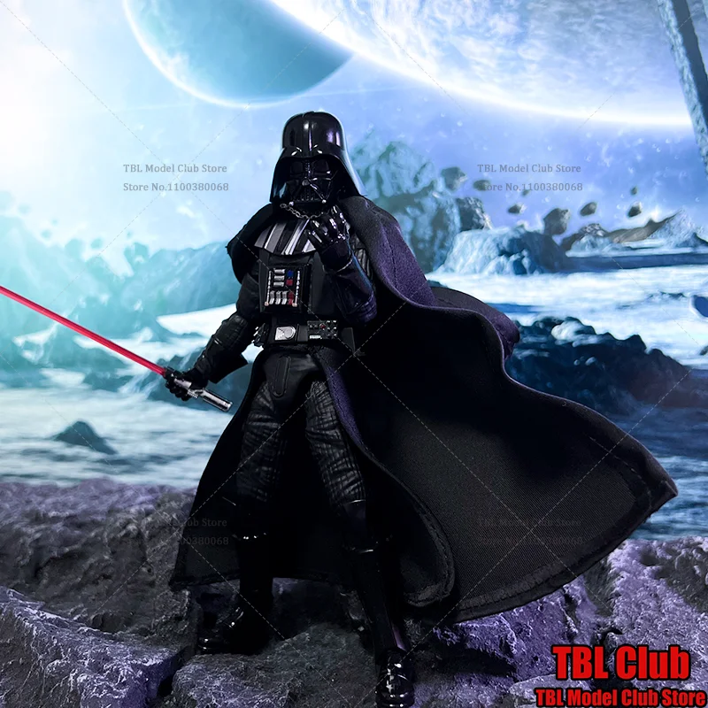 

1/12 Scale Male Clothes Cloak Imperial Black Warrior Classic Science Fiction Movies For shf 6-inch Action Figure Soldier Scene