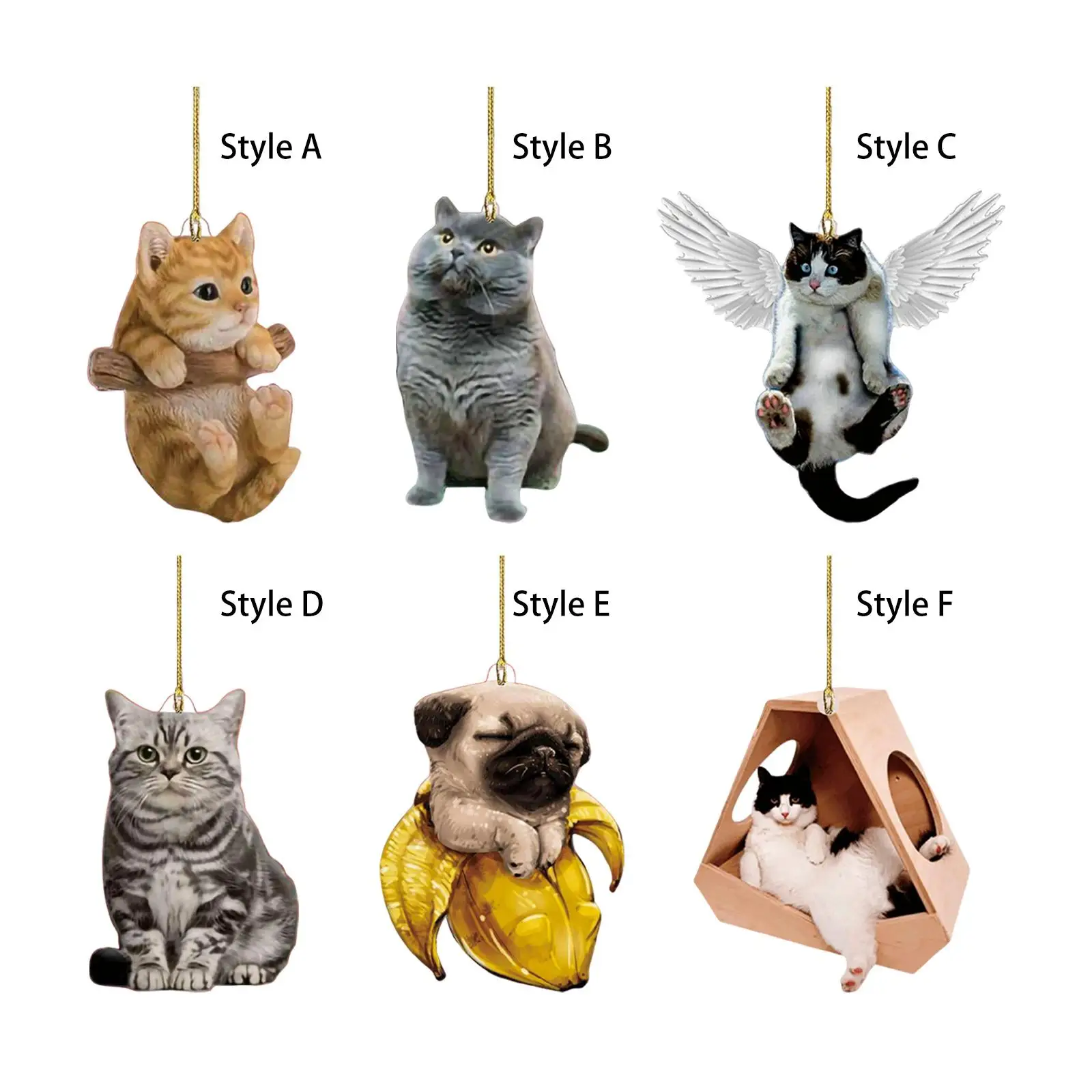 

Car Pendant Car Mirror Pendant Car Accessories Charms Ornament for Restaurants