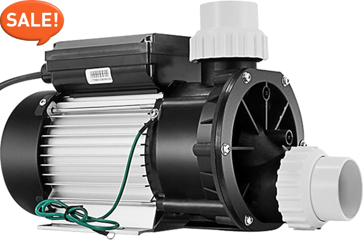 

Spa Hot Tub Pump, 1HP, 750W 110V Swimming Pool Pump 365 L/Min Max Flow Rate 46 ft Max Lift Low Noise Water Circulation, 3450 RPM