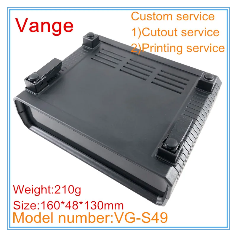 Vange iot project box 160*48*130mm ABS plastic enclosure PCB junction box