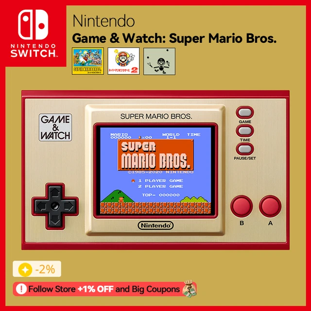 Nintendo Super Mario Game and Watch Super Mario Bros Dendy Game 