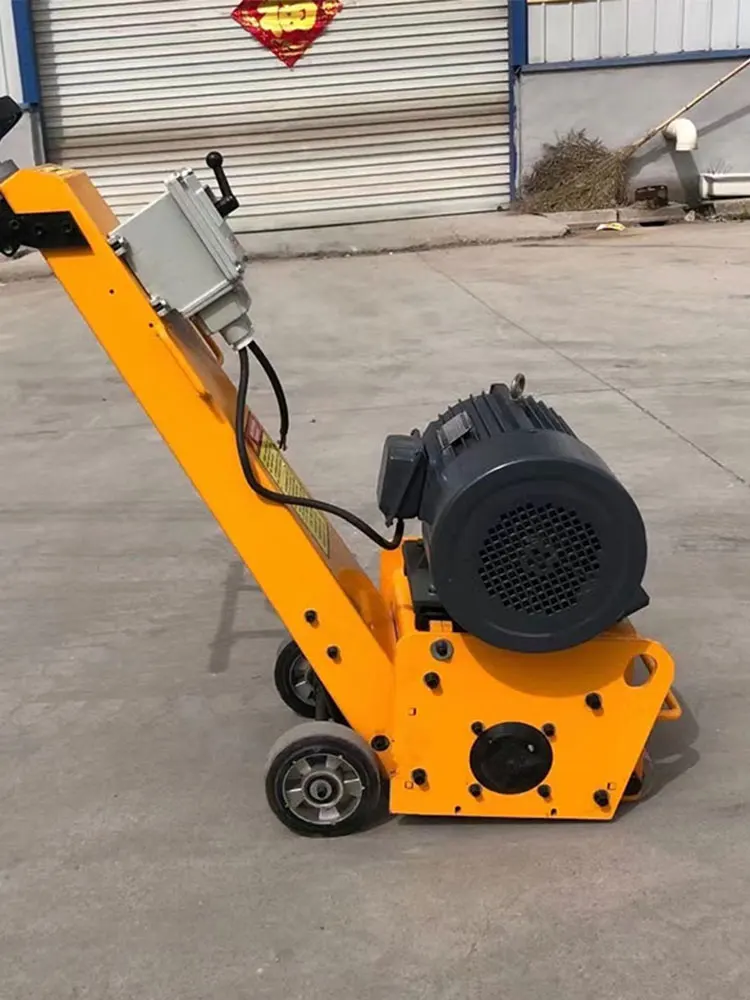 Hand push milling machine Concrete cement old ground renovation Hair pulling Electric gasoline Diesel self-propelled ground