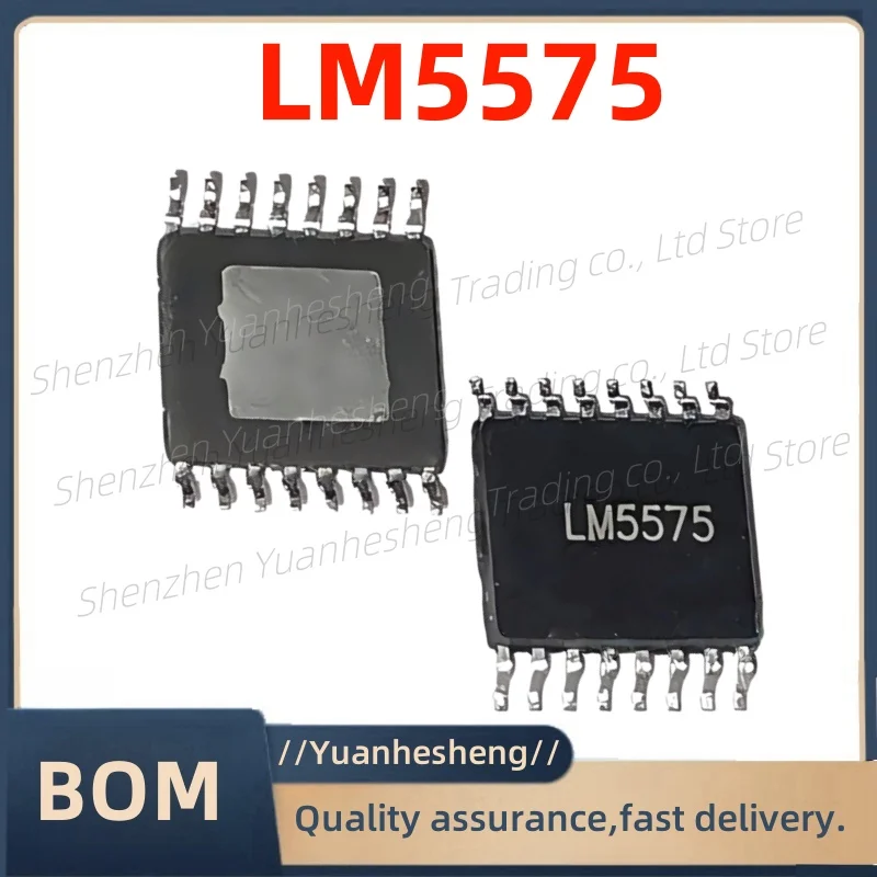 

5 PCS /lotto Original and brand new LM5575 TSSOP-16 SMD SWITCHER 75V, 1.5A regolatore di commutazione Step-Down IC Chip