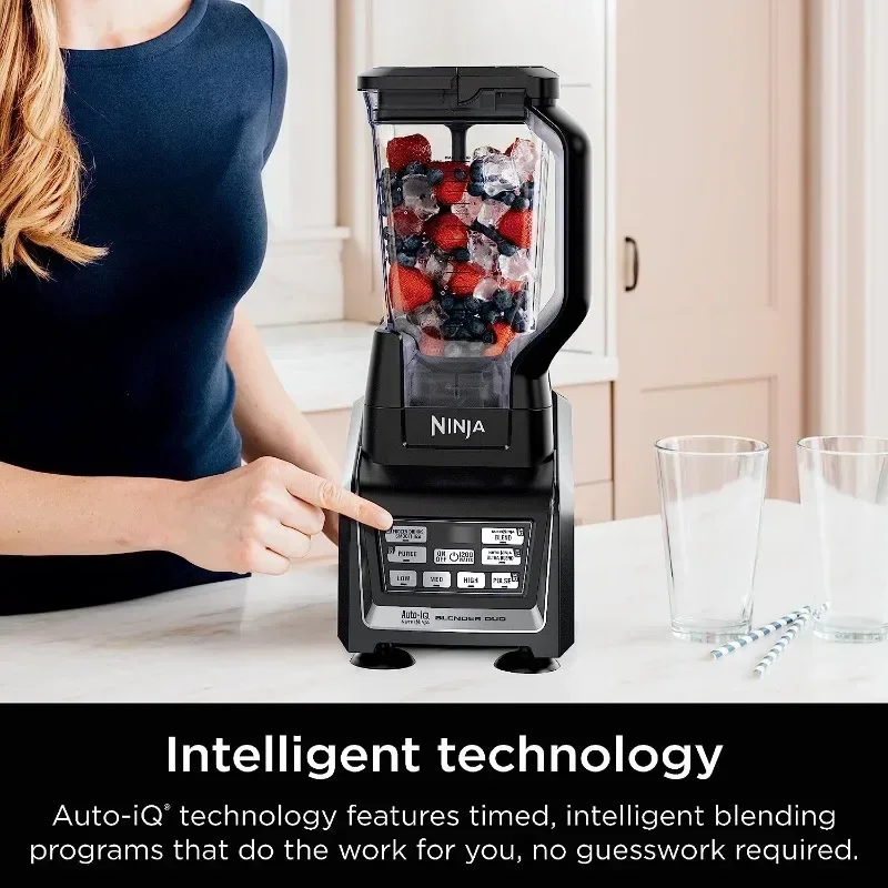 For BL642 Nutri Personal & Countertop Blender with 1200W Auto-iQ Base, 72 oz. Pitcher, and 18, 24, & 32 oz. To-Go Cups