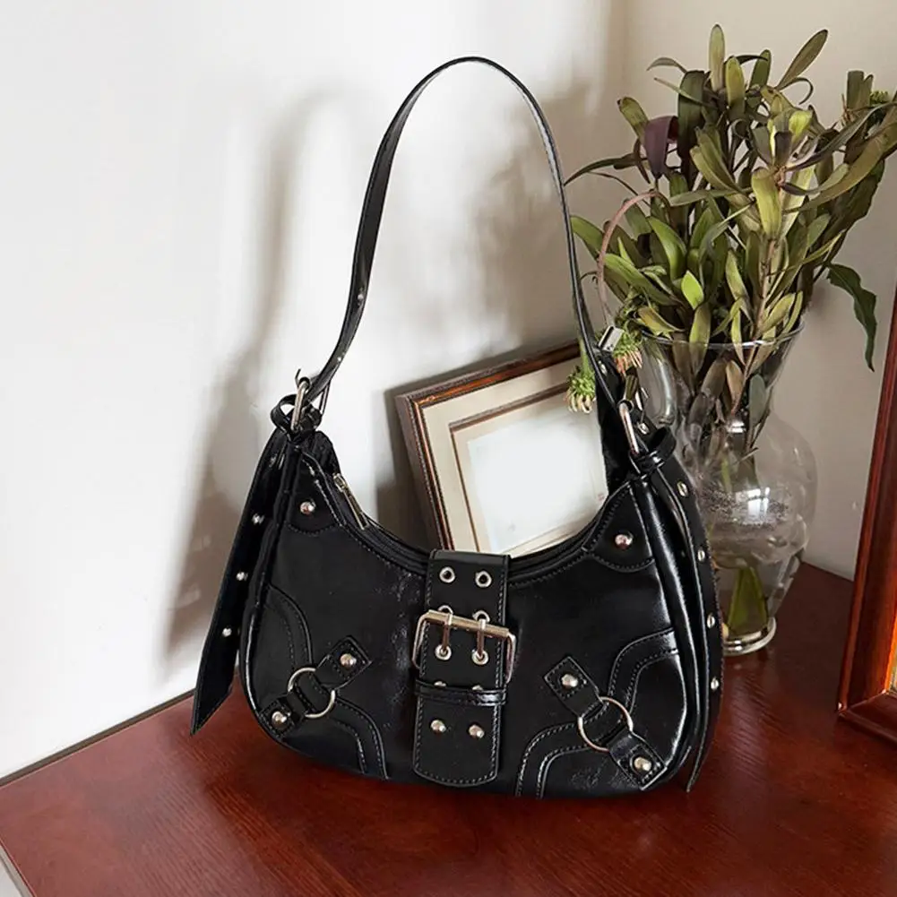 2025-nova-bolsa-de-motocicleta-moda-rebite-crescente-saco-casual-crossbody-bolsa-de-ombro-saco-de-axila-deslocamento-diario-bolsa-feminina