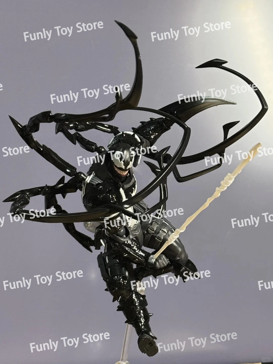 متوفر في المخزون Ct Toys Agent Venom Amazing Yamaguchi Agent مكافحة السم الشكل سبايدرمان أنيمي عمل الشكل مخصص الهدايا اللعب