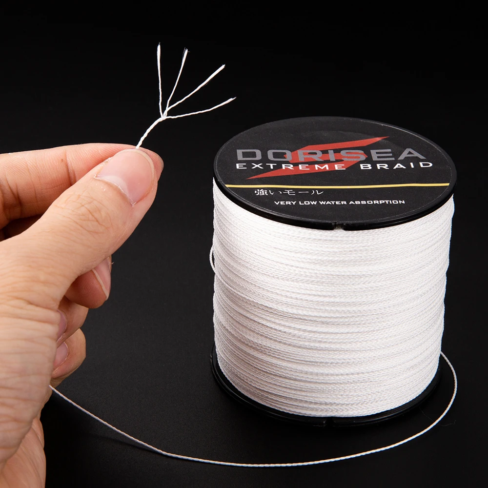 DORISEA 8 Stränge 100m Extreme Geflochtene Multifilament Angelschnur 6lb 10lb 20lb 30lb 60lb 80lb 100lb 200lb 300lb – Detail 4