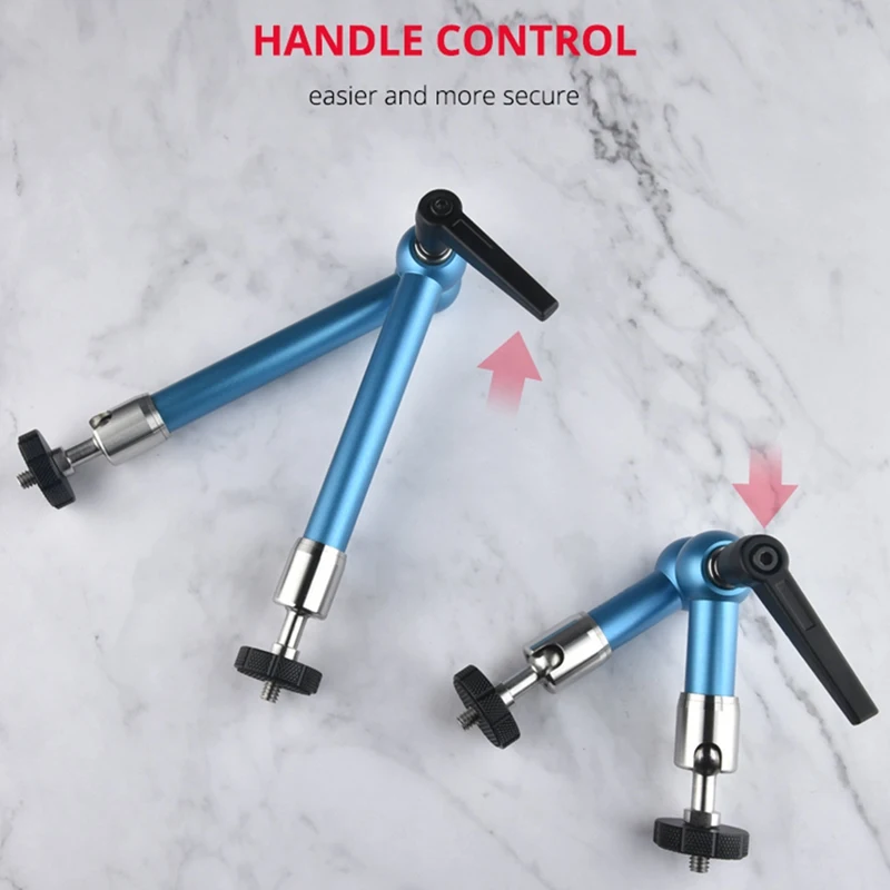 SLQZT 7-calowe magiczne ramię przegubowe Magic Arm Rig Head do montażu monitora Światło wideo Lekka lustrzanka cyfrowa Akcesoria studyjne